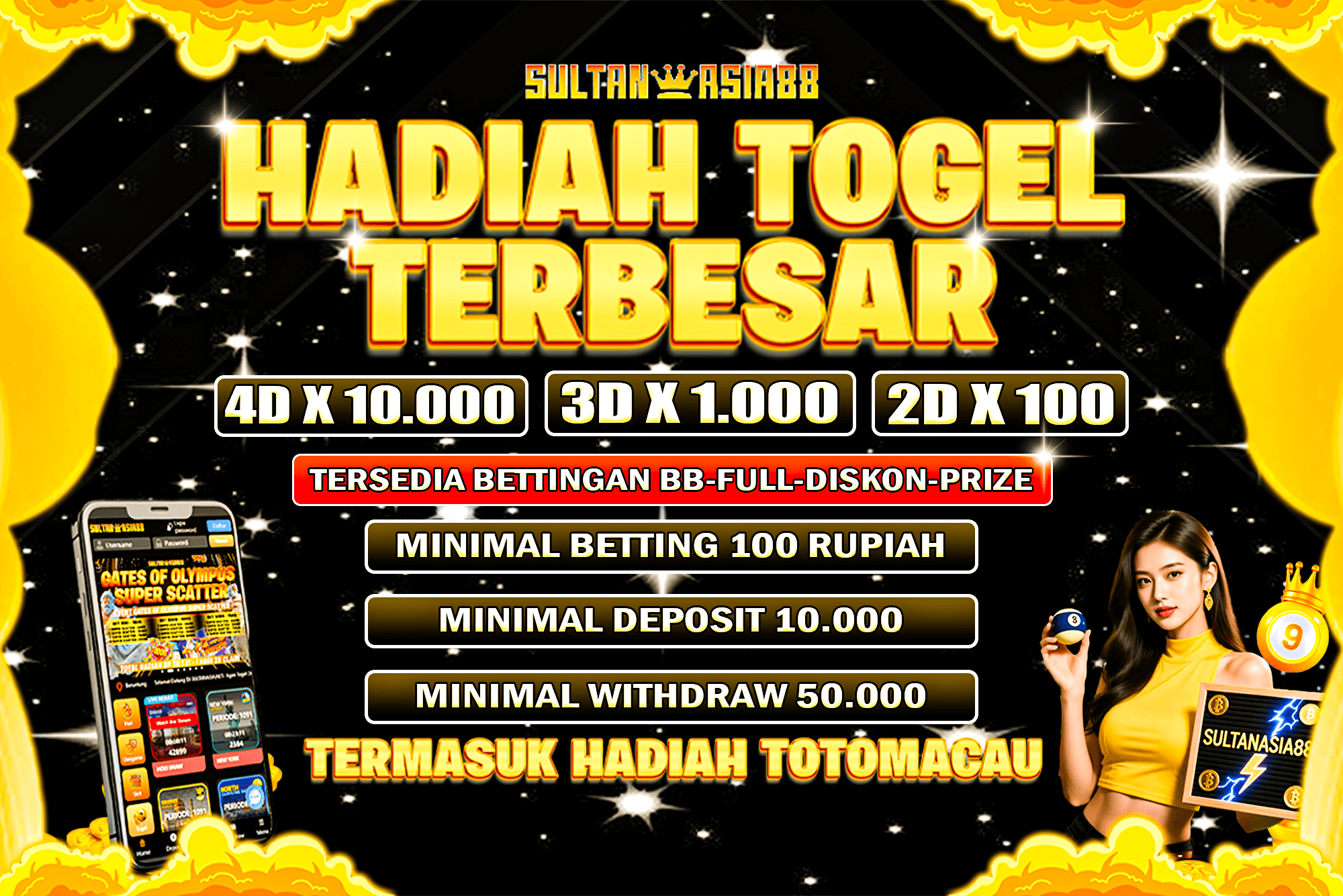SULTANASIA88 = Solusi Terbaik Bermain Togel Aman Di Situs Toto Online Terpercayaimage 1